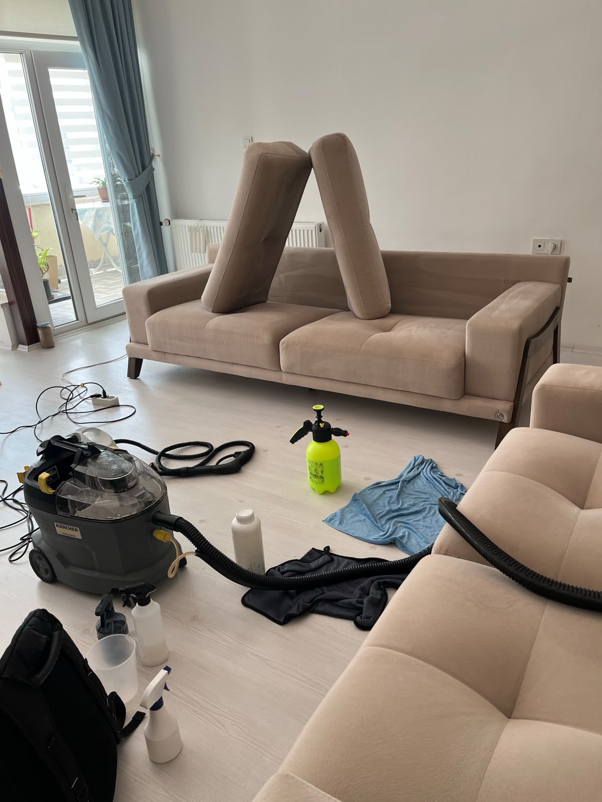 Buharlı Koltuk Yıkama Servisi